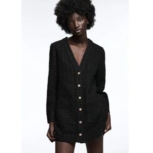 ZARA‎ Elegant Cardigan Sweater Dress